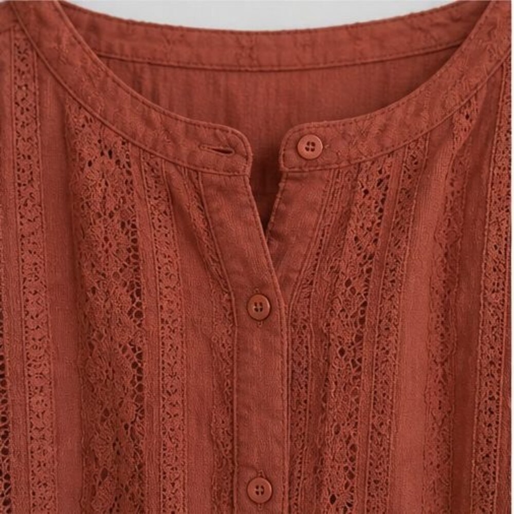 Rust Cami Blouse - Picture 4 of 6